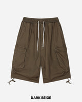 Rope Cargo Bermuda Pants