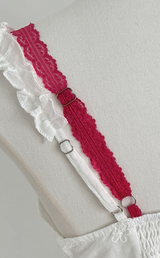 Elodie Eyelet Ruffle Camisole
