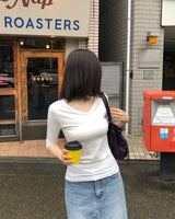 [ORIGINAL] オンズ Vネック ハーフスリーブ Tシャツ