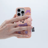 SUN CASE PATCH HI BEAR PEACH