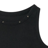 Ake Studded Sleeveless Black [WOMEN]
