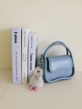 Cosymosy Mini Bird Keyring - Light Gray