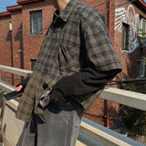 ASCLO Like Layered Check Shirt (2color)