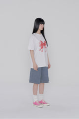 リボンロゴTシャツ