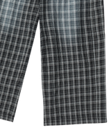 25FW チェックトラックウォッシュドパンツ ブラック