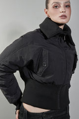 NERO PUFFER CROP PADDING