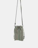 Hippie stripes mini bag GREEN