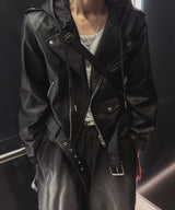 25FW★ [LANARCH] Stellar Hood Rider Jacket