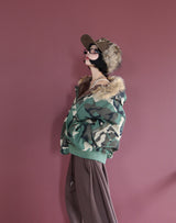 [UNISEX] リバーシブルカモフラージュフーディージャケット