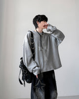 キャニオンワッフル長袖Tシャツ
