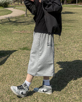 Easy Side Snap Bermuda Sweat Pants