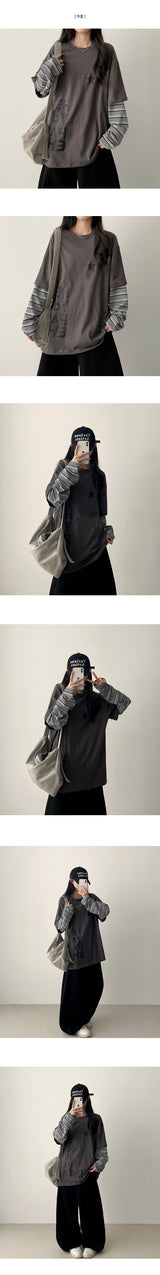 Eve Star Layered 長袖Tシャツ