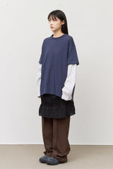 Bebe Waffled Layered Longsleeve