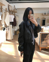 Vintage crop jacket