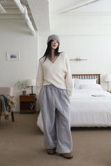 Fluffy Angora Wrap Knit