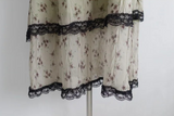 FLEUR ANTIQUE LACE-TIERED DRESS