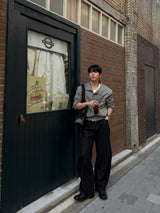 Dart shoulder blouson