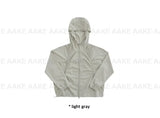 SHIRRING HOODED WIND JACKET