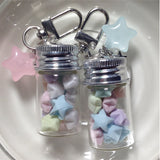 【MADE】 Paper Star Candy Keyring-1pcs