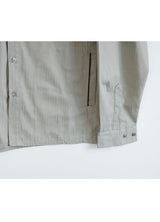 high-neck shirt jacket