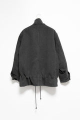 stopper high-neck half-coat(2colors)