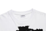 Skull Pixel Graphic Oversized Fit T-shirt