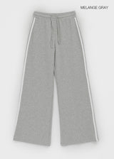 [MADE] Tikin Line Wide Bootcut Banding Pants