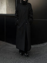 シティハイネックロングコート (2color)
