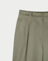 チノピンタックパンツ_カーキベージュ