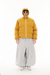 BSR NEW SUPER WIDE JOGGER PANTS GRAY