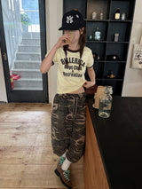 camo bermuda cargo pants 