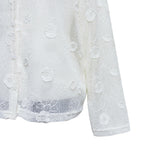 (2color) Daisy Sheer Net Cardigan