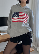SQUARE STUD MINI SHORTS