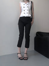 summer capri pants (2color)