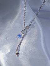 crystal mood necklace