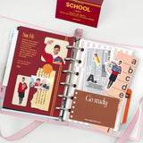 oab school pack / scrap sticker set