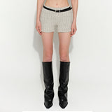 Knit Shorts Ivory