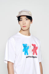 25SS フレンチエイリアンショートスリーブTシャツ ホワイト