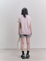 ルナウォッシングラバトTシャツ (PINK)