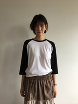 コージー ラグラン スリーブレス Tシャツ (7color)