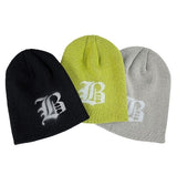 hand logo short beanie