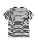 26SS★ フォーリングキャットストライプクロップ半袖Tシャツ