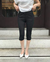 priv hidden waist slit capri sl