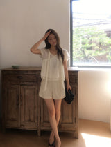 Bonjour tie blouse