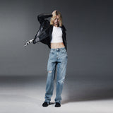 2X WASHED DENIM-BLUE