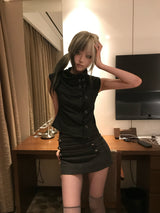 インペリアル ハイネック トップ
