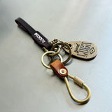 Brass Knot Keychain
