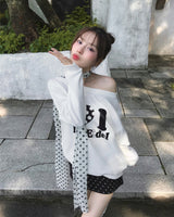 [♡MADE♡] the dot long chiffon scarf