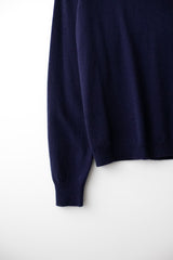 カシミアタートルネックニット (Black)