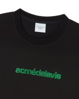 25FW コネクトグラス半袖Tシャツ ブラック